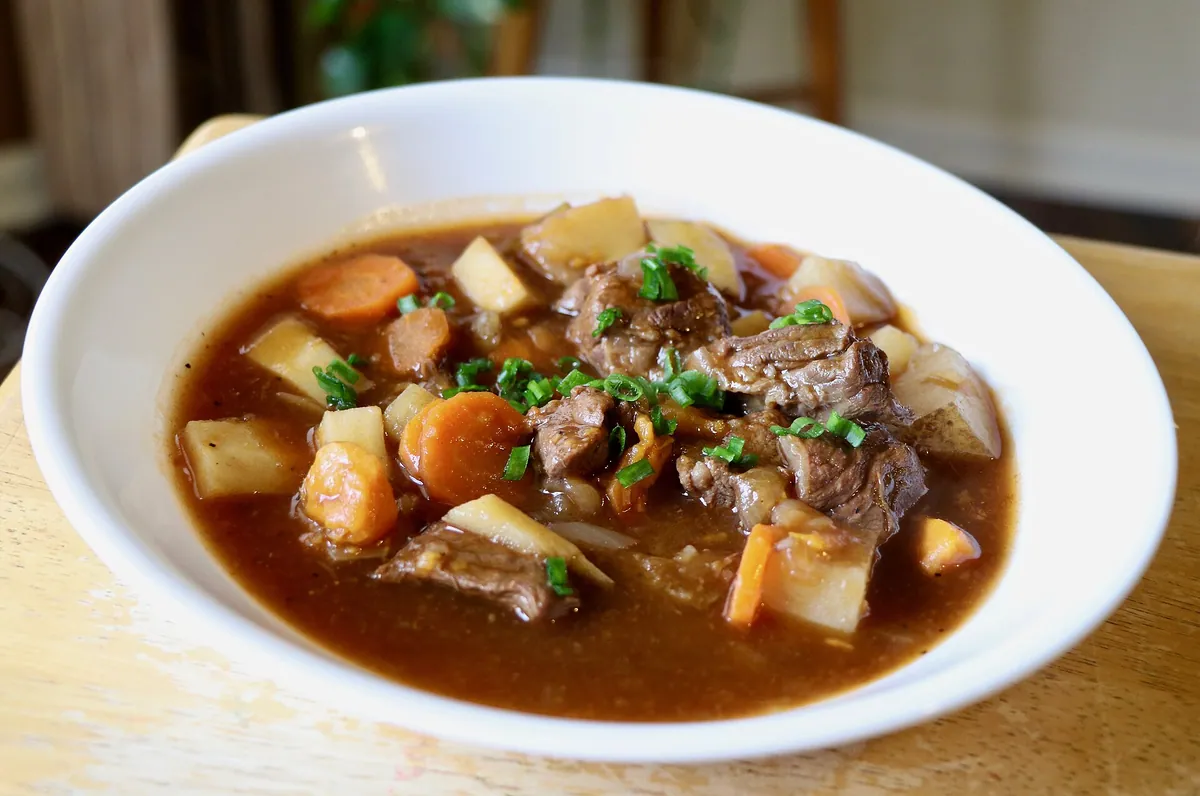 Irish food typical of Thyme Restaurant